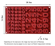 Molde Numeros N.25