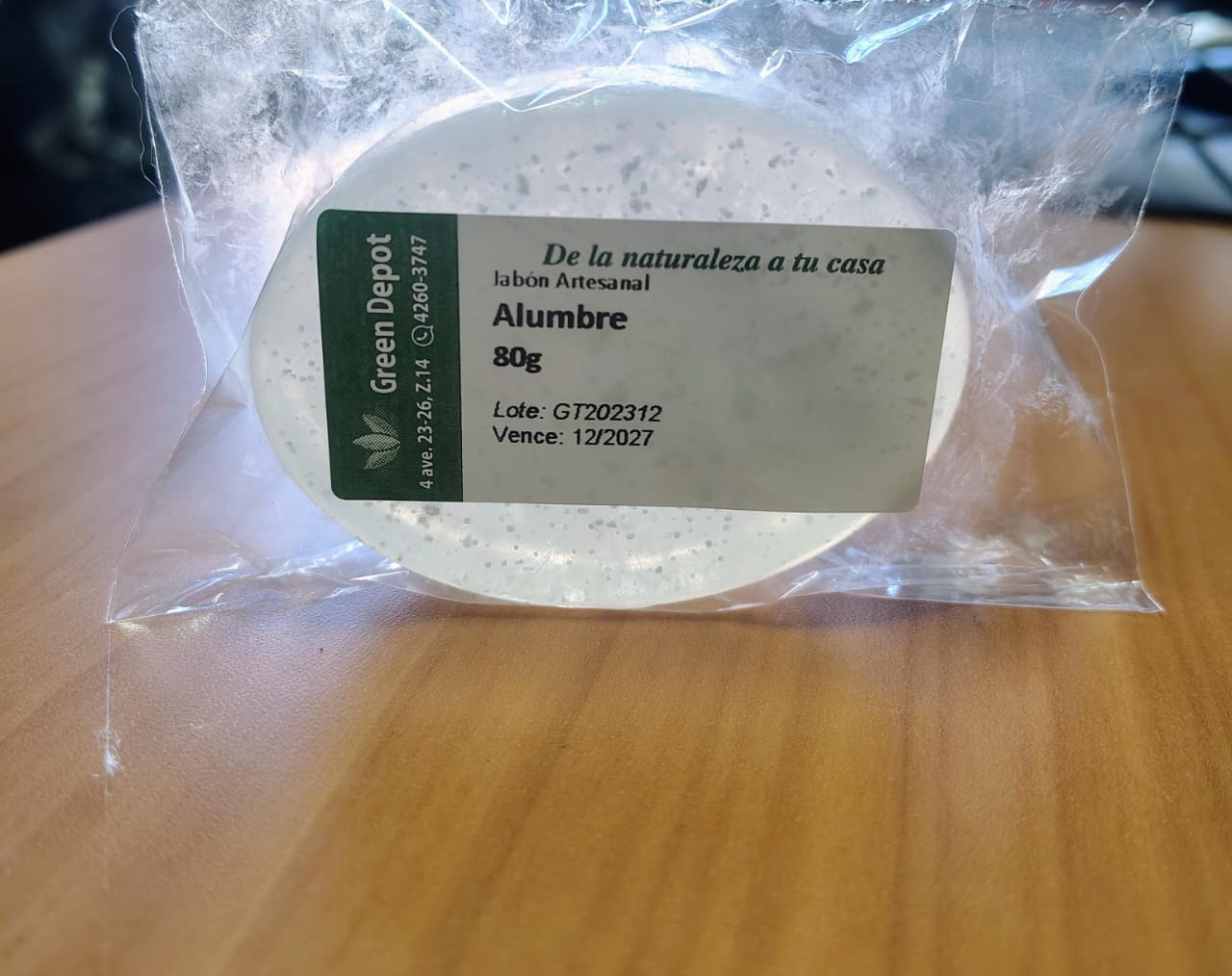 Jabon de Alumbre