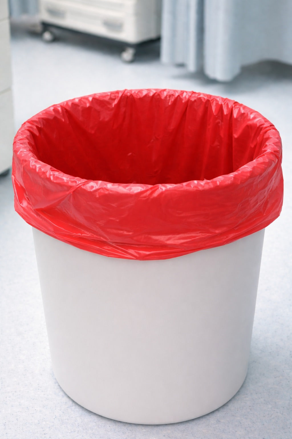 BOLSA Plasticas Hospitalarias - Roja 20 x 24 x 4