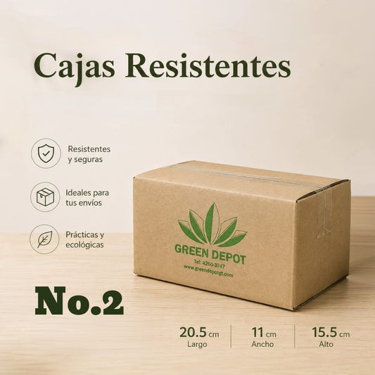Caja de Carton N.2 - 27.5cm x 25cm x 22.2cm