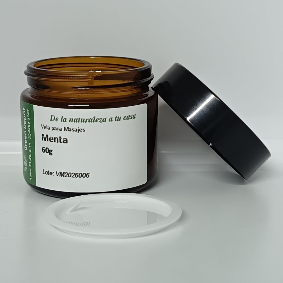 Vela para Masajes - Menta