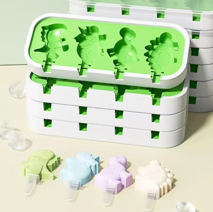 Molde para Helados Popcicle Dinosauros n.5