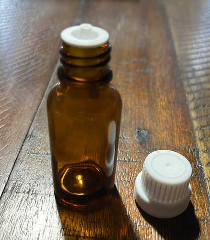 Frasco Cuenta Gotas Amber Vidrio - 20ml