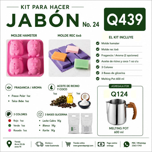 Kit para hacer Jabon - No.24