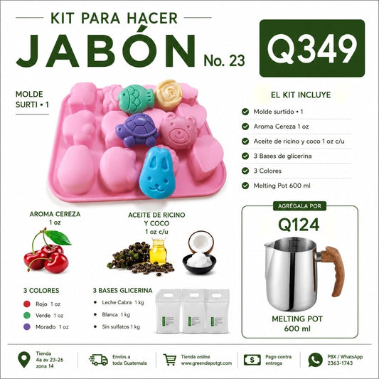 Kit para hacer Jabon - No.23