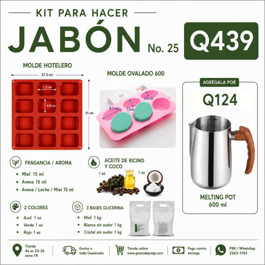 Kit para hacer Jabon - No.25