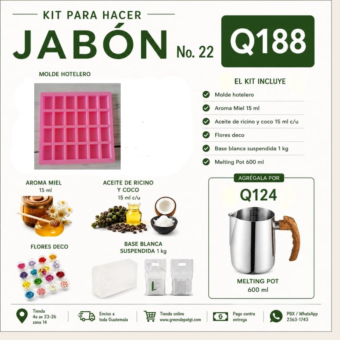 Kit para hacer Jabon - No.22