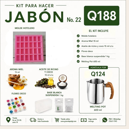 Kit para hacer Jabon - No.22