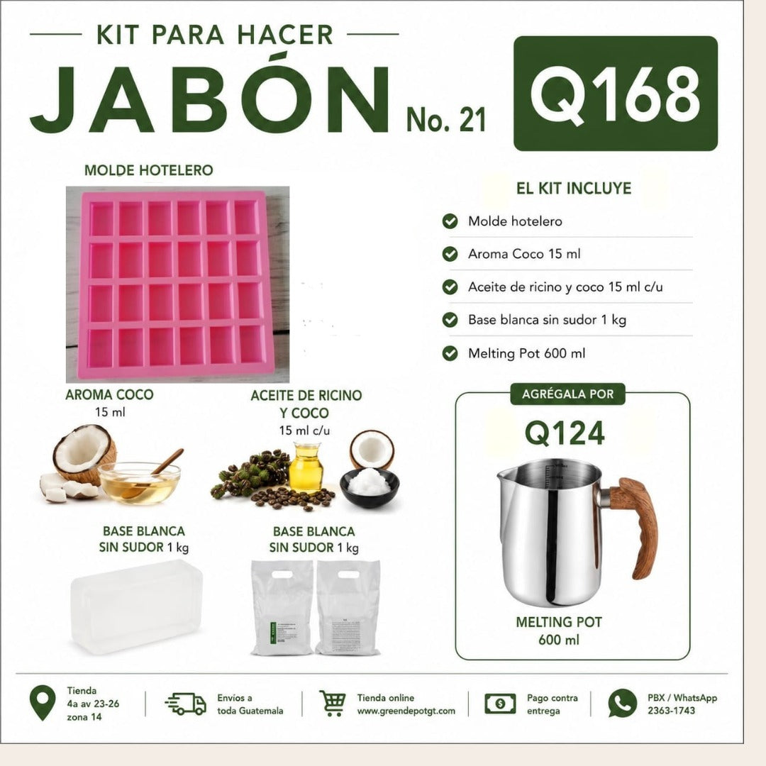 Kit para hacer Jabon - No.21