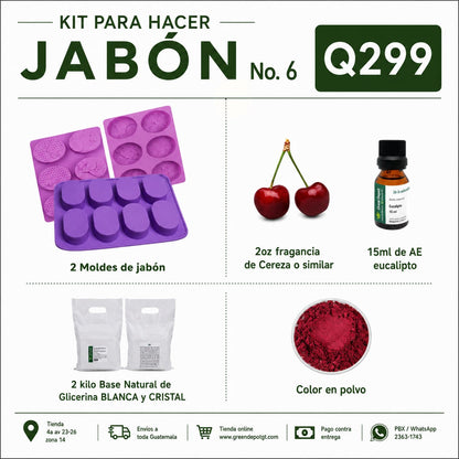 Kit para hacer Jabon - No. 6