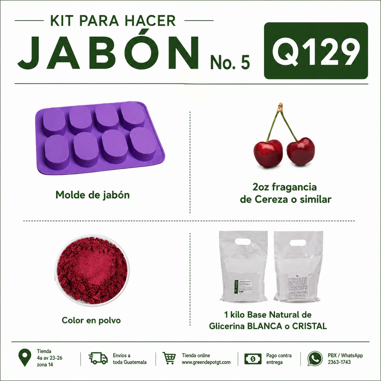 Kit para hacer Jabon - No. 5