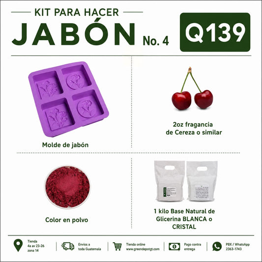 Kit para hacer Jabon - No. 4