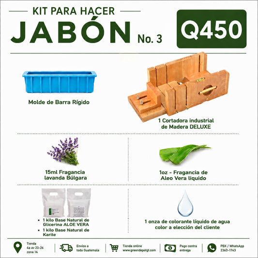 Kit para hacer Jabon - No. 3