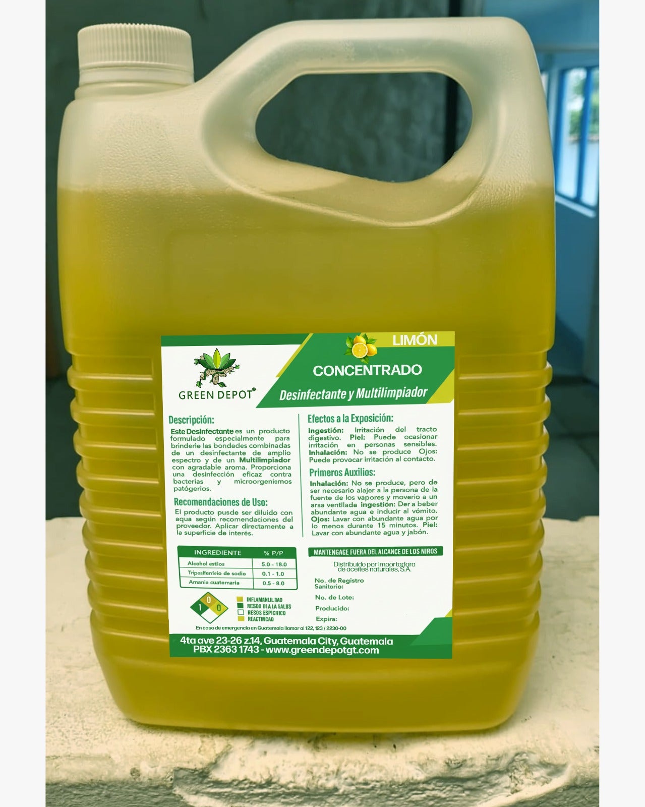 Decinfectante Limon - Concentrado