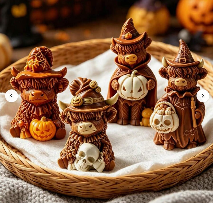 Molde vaca halloween no. 42