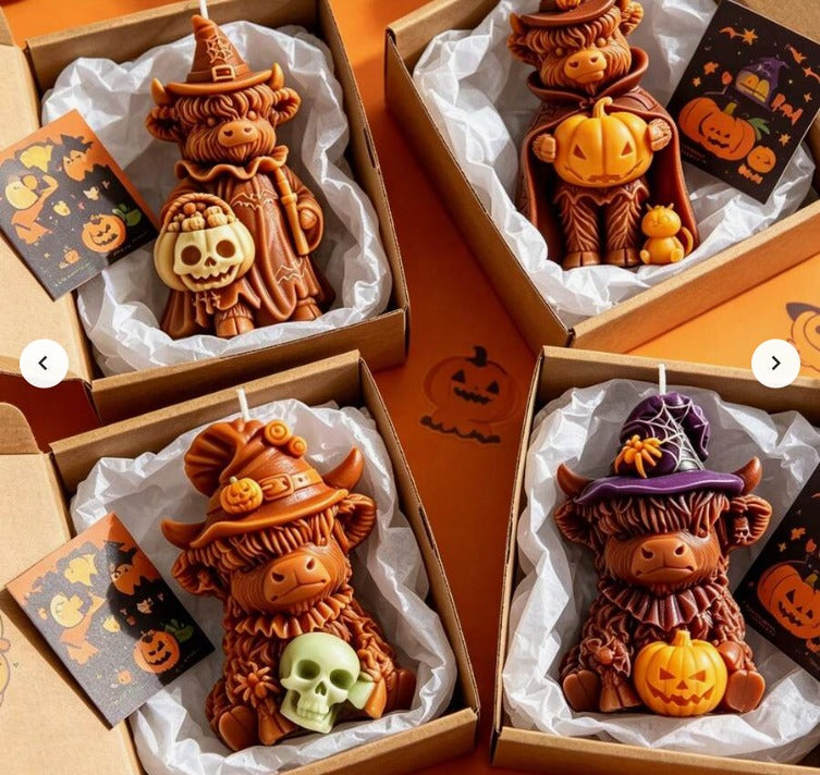 Molde vaca halloween no. 42