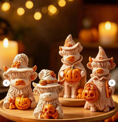 Molde vaca halloween no. 42