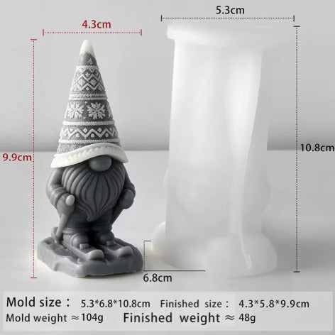 Molde navidad santa claus n.41