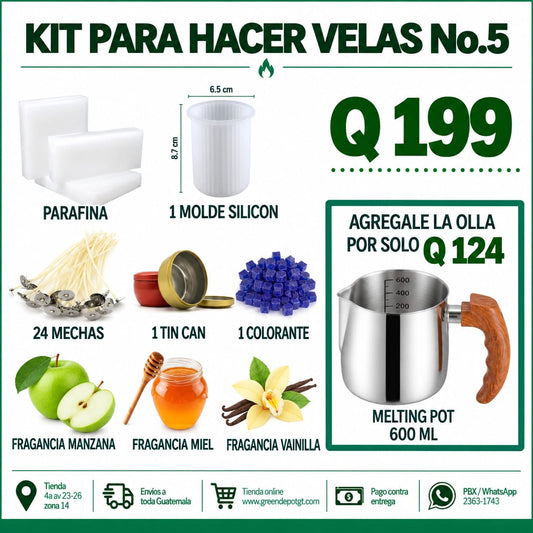 Kit para velas No.5