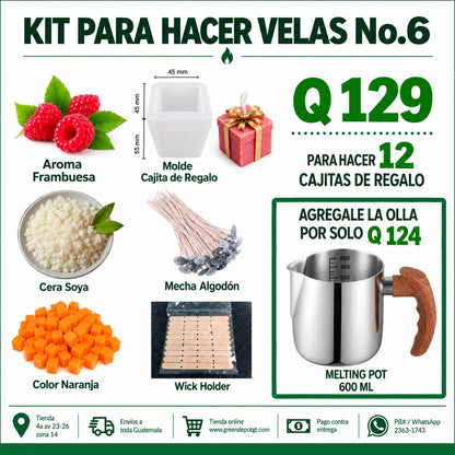 Kit para velas No.6