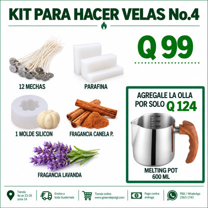 Kit para velas No.4