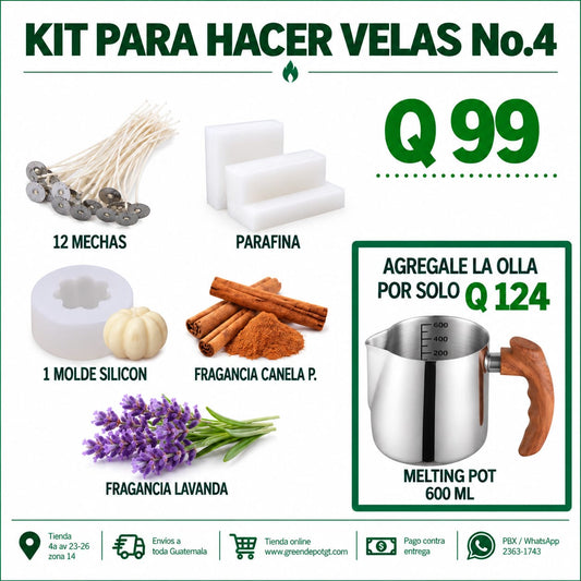 Kit para velas No.4