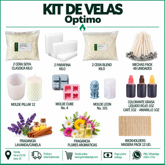 Kit OPTIMO para velas No.3