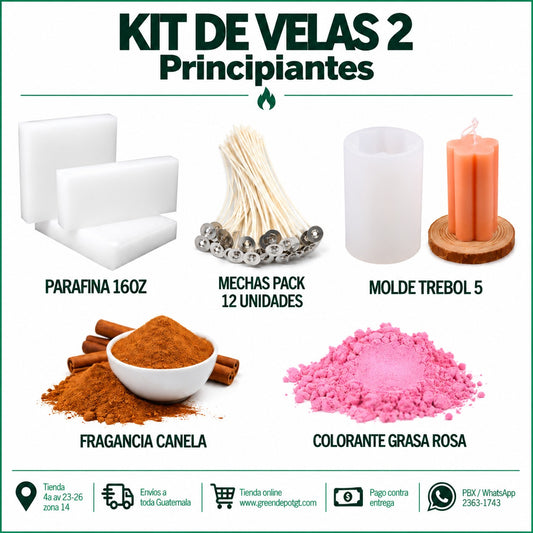 Kit PRINCIPIANTES para velas No.2