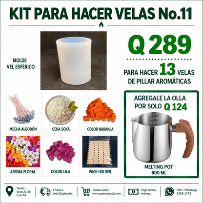 Kit para velas No.11