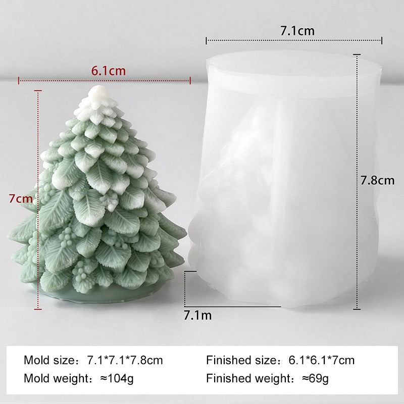 Molde arbol pino navidad n.27