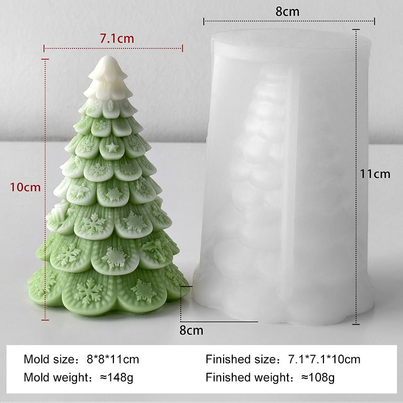 Molde arbol navidad n.30