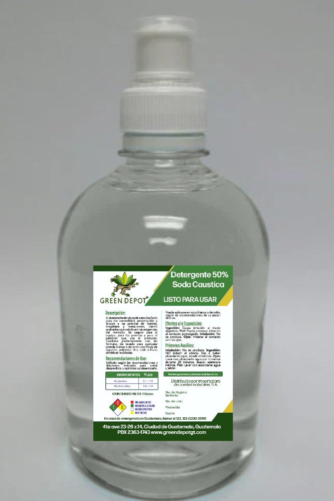 Detergente c/Soda Caustica al 50%