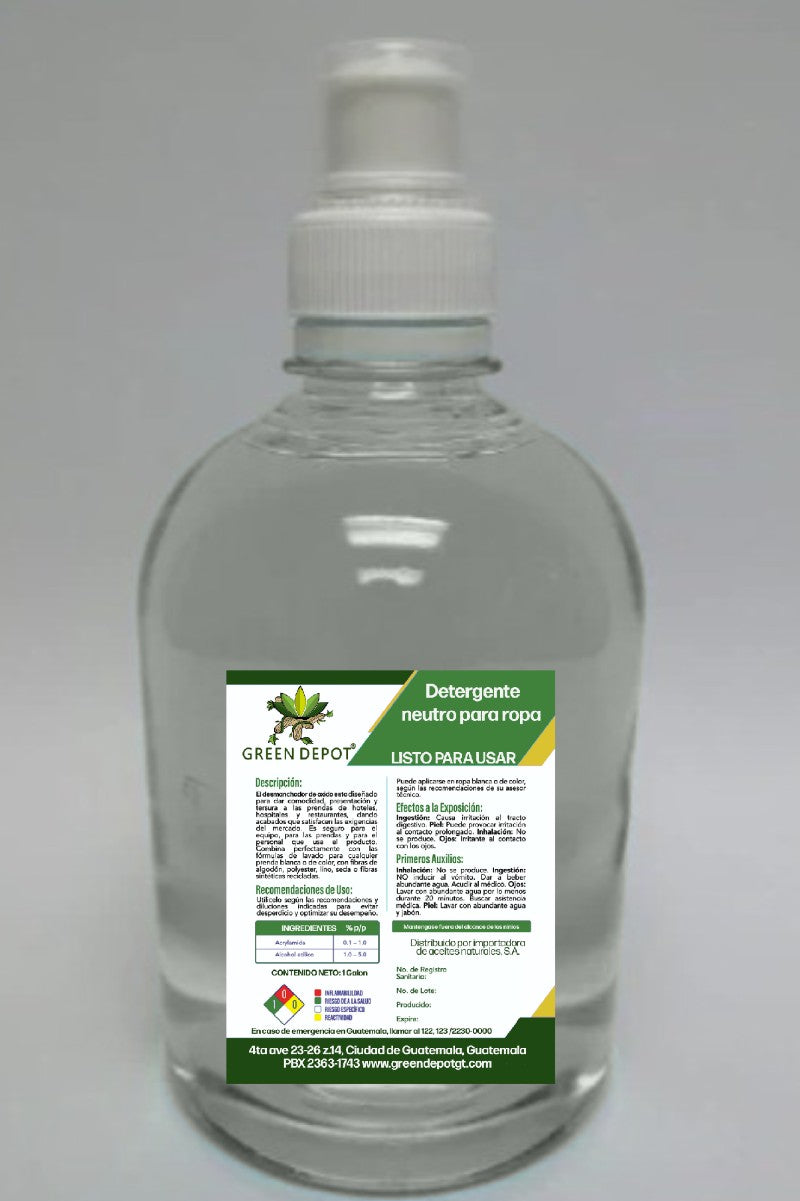 Detergente Neutro para Ropa