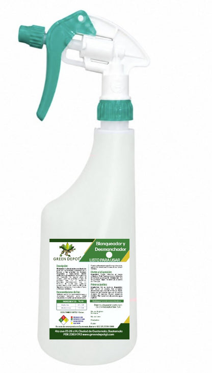 Blanqueador, Desmanchador y Desinfectante Ropa Blanca
