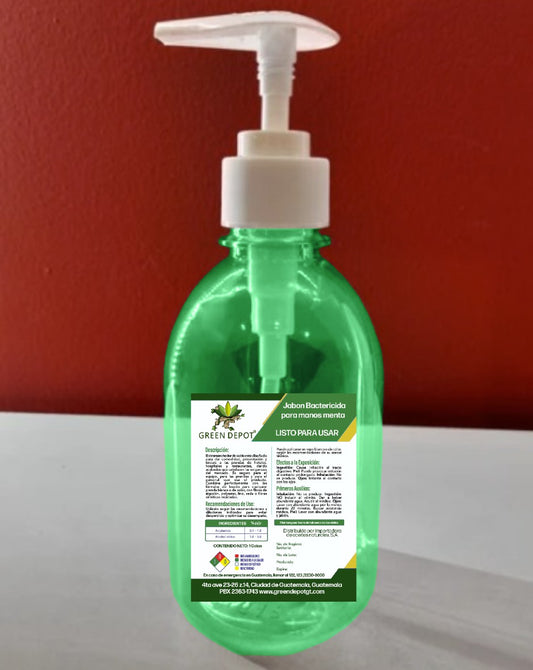 Jabon Bactericida para Manos - Menta