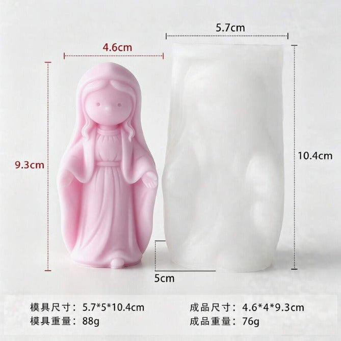 Molde Virgen Maria N.55
