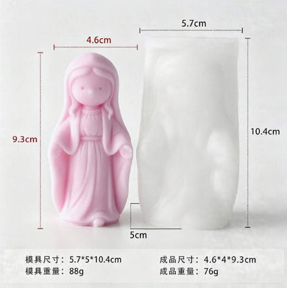 Molde Virgen Maria N.55
