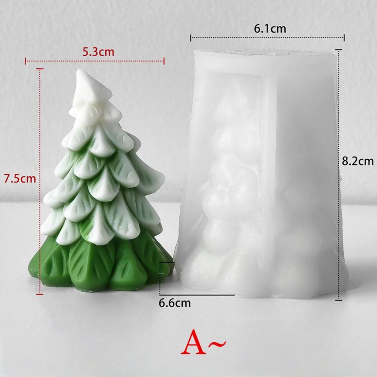 Molde arbol pino navidad n.23