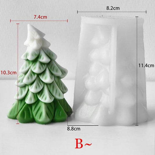 Molde arbol pino navidad n.24