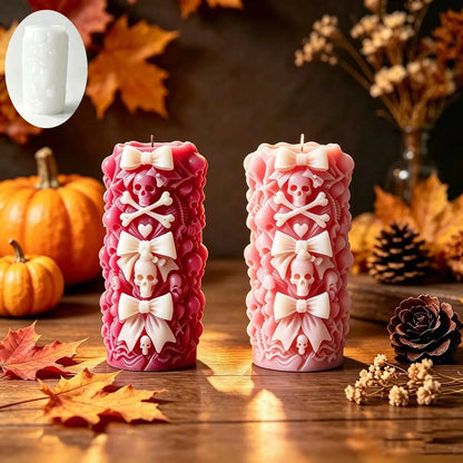 Molde pillar cilindrico navidad halloween n.40