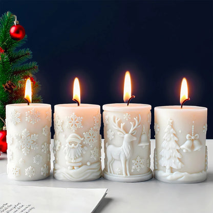 Molde tarro navidad n.25