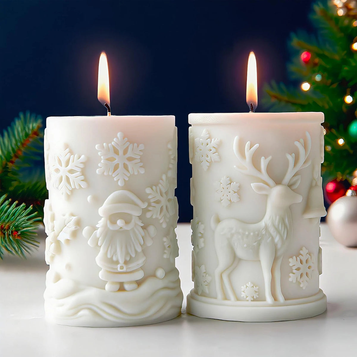 Molde tarro navidad n.25