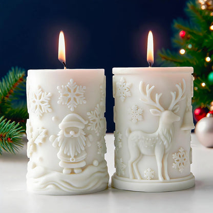 Molde tarro navidad n.25