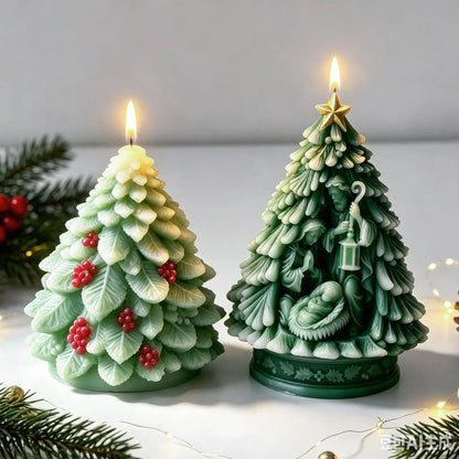 Molde  arbol navidad n.28