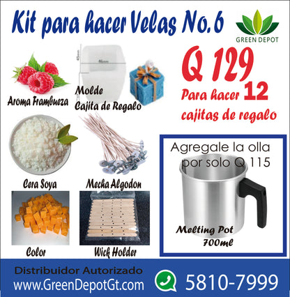 Kit para velas No.6
