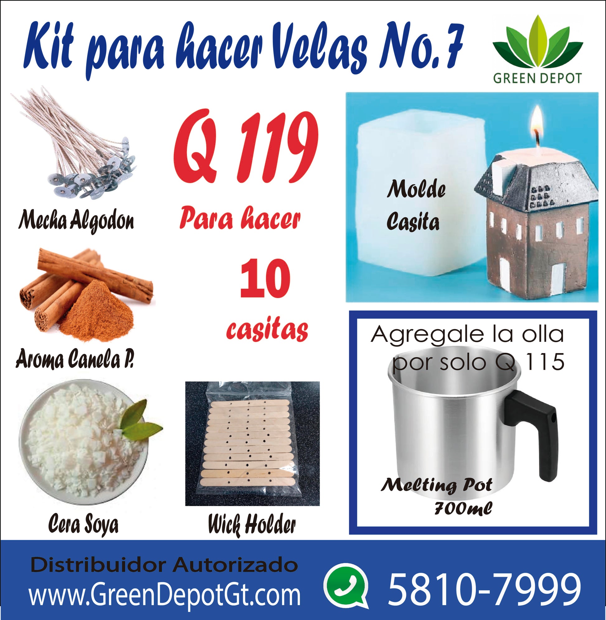 Kits para velas – Green Depot Guatemala
