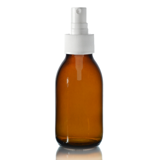 Frasco Vidrio c/tapa Atomizador 28mm - 125ml
